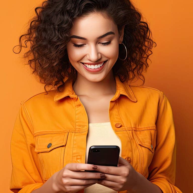 Eine junge Frau schaut auf ihr Handy, das sie in den Händen hält. Man sieht die Chat-Nachrichten, in denen dass und das verwechselt wird und über den S-Fehler in den Wörtern gelacht. (Foto: Adobe Stock, HN Works)