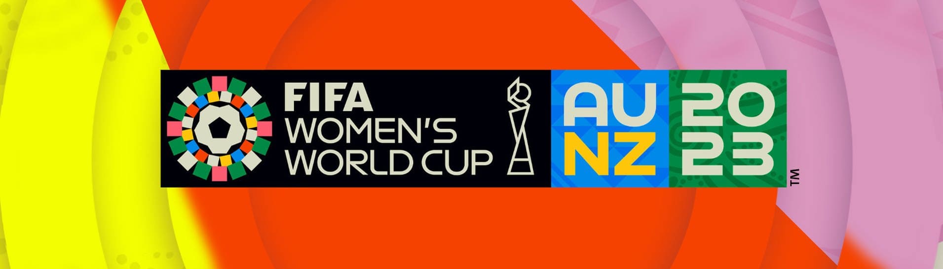 Das Logo zur FIFA Frauen WM 2023 in Australien und Neuseeland