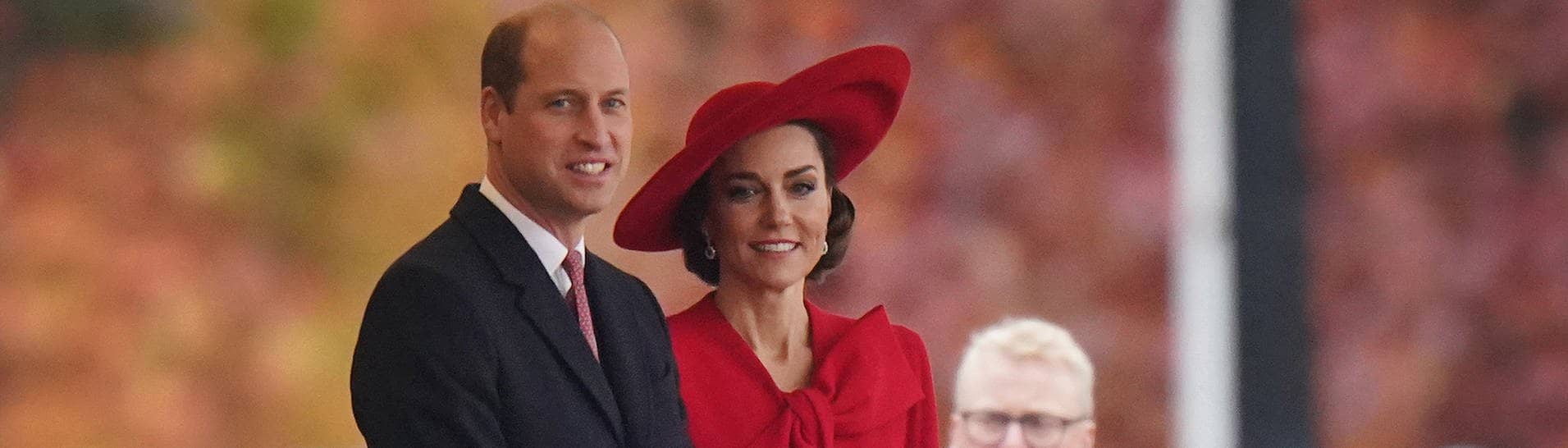 Kate und William bei einem offiziellen Empfang: Jetzt gibt es Vorwürfe, dass der Kensington-Palast ein Foto von Kate manupuliert hat