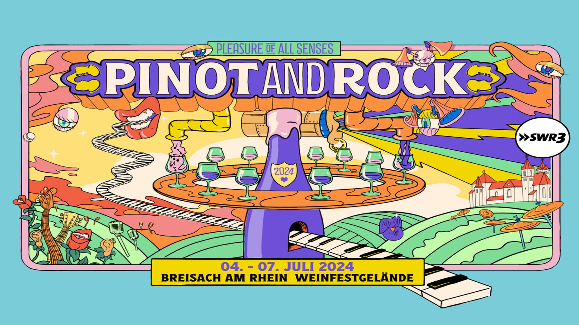 Pinot and Rock Plakat