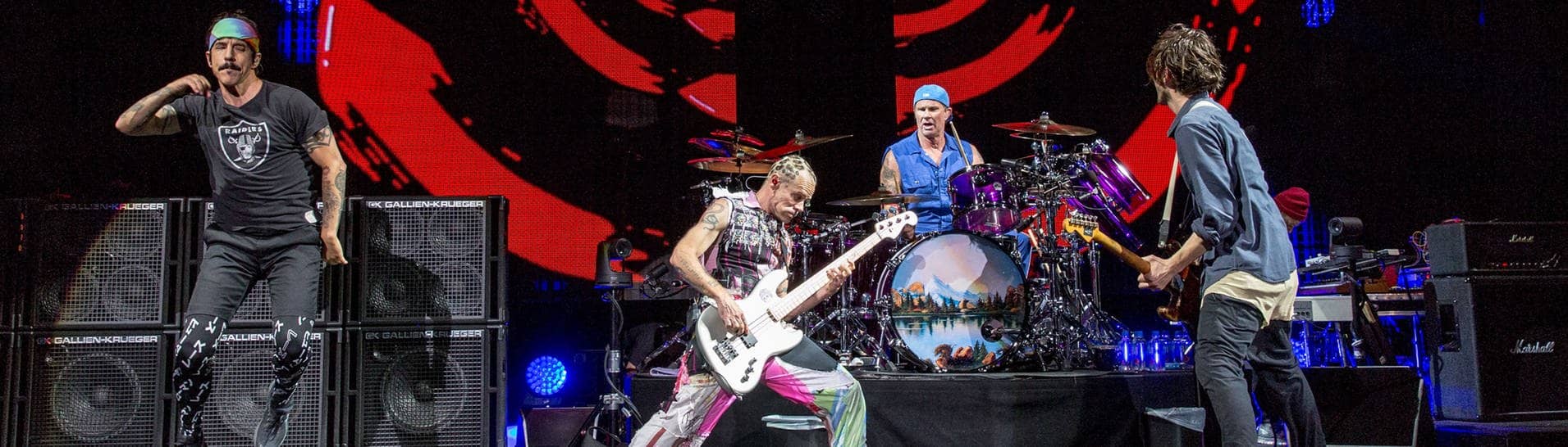 Red Hot Chili Peppers live 2019 Pyramiden Gizeh Ägypten