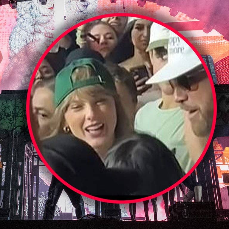 Taylor Swift und Travis Kelce beim Coachella-Festival 2024 (Foto: picture-alliance / Reportdienste, Instagram: tswiftmidnight / Amy Harris/Invision/AP | Amy Harris)