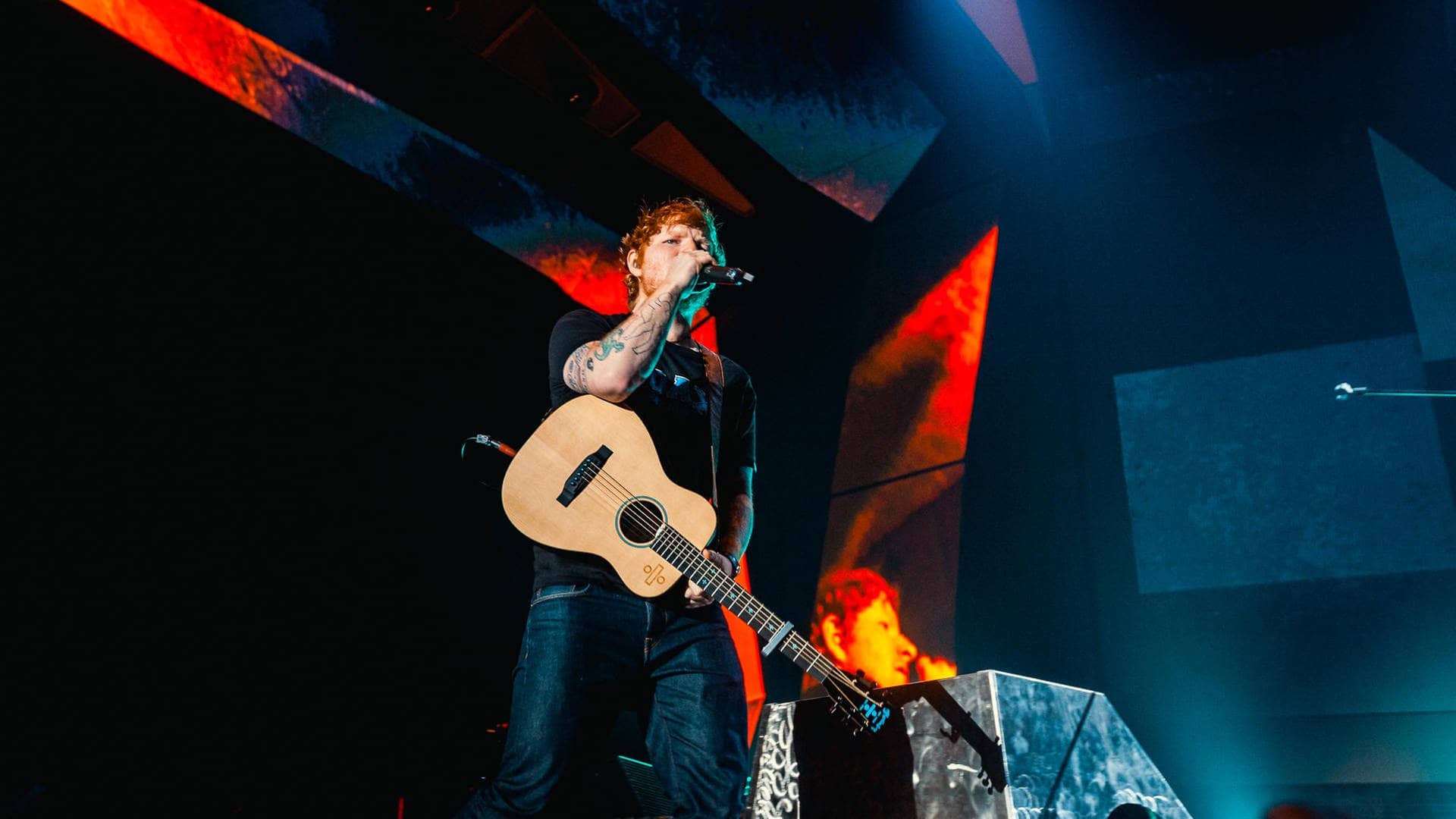 Ed Sheeran live in Mannheim 2017