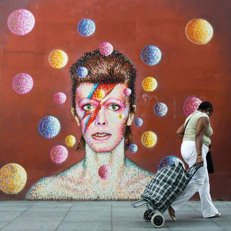 David Bowie Street-Art in London