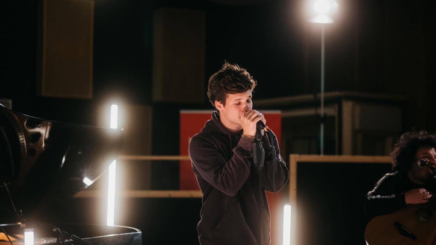 Studio-Session mit Wincent Weiss