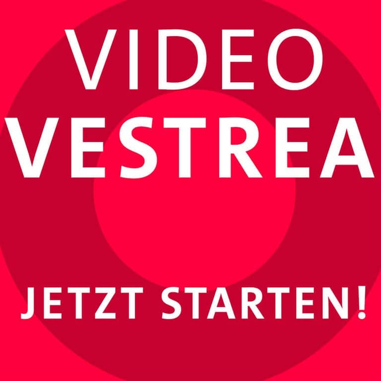 Schriftzug: Video Livestream jetzt starten