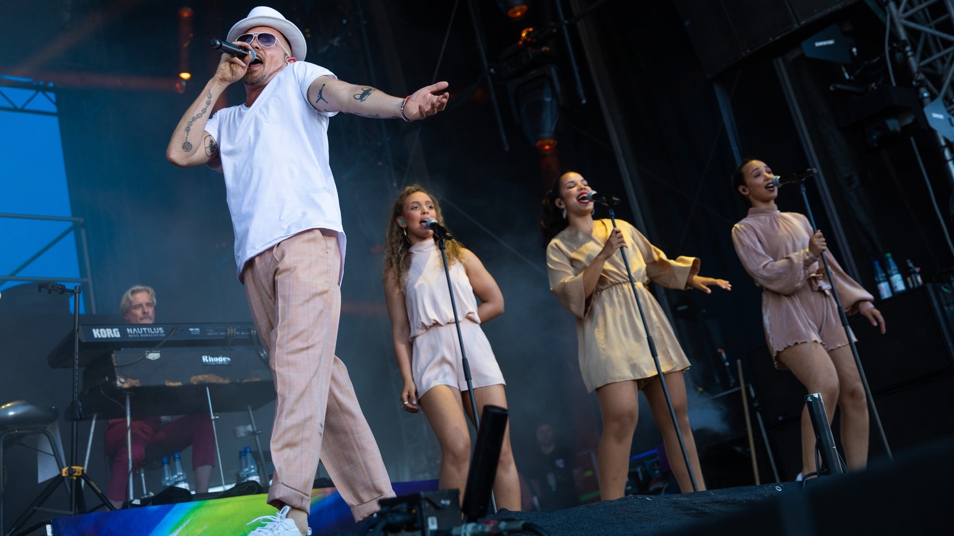 Foto: SWR3, Christoph Schmidt Jan Delay mit Disko No. 1 Kessel Festival 2023 (Foto: SWR3, Christoph Schmidt)