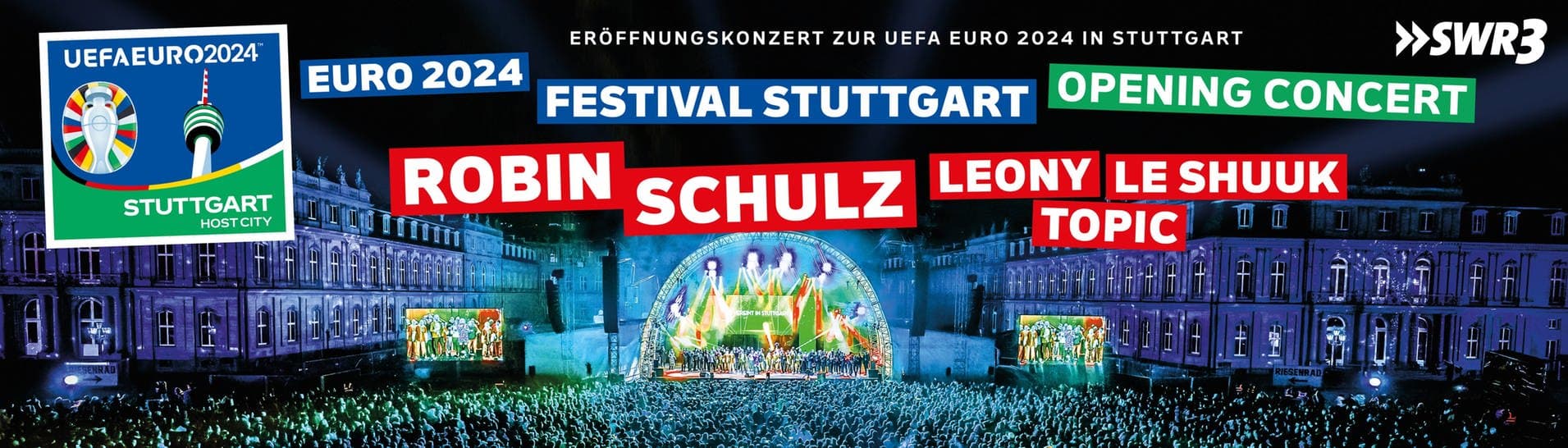 Euro 2024 Festival Stuttgart Opening Concert Banner