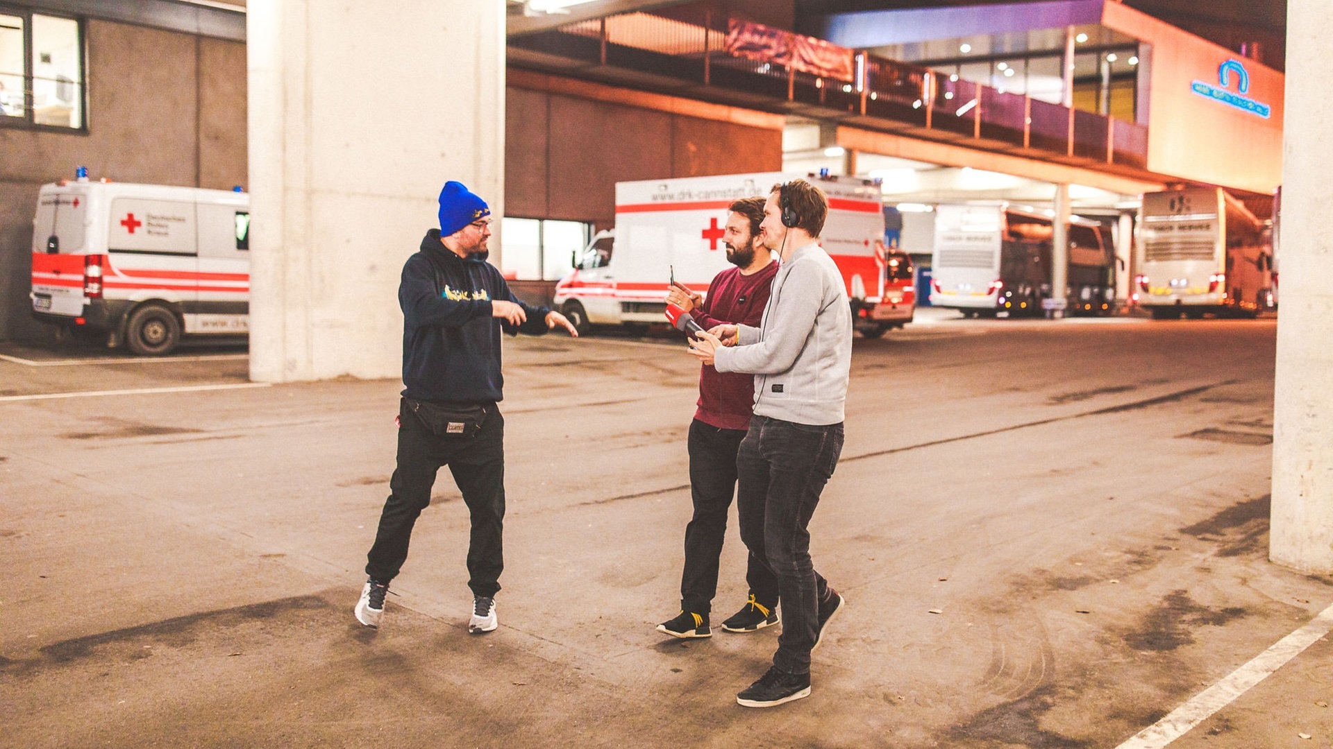 Foto: SWR3 Paul Ripke fotografiert Marteria (Foto: SWR3)