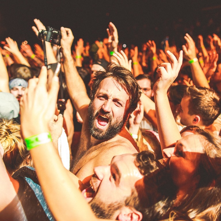 Paul Ripke im Publikum beim Konzert von Marteria (Foto: SWR3)