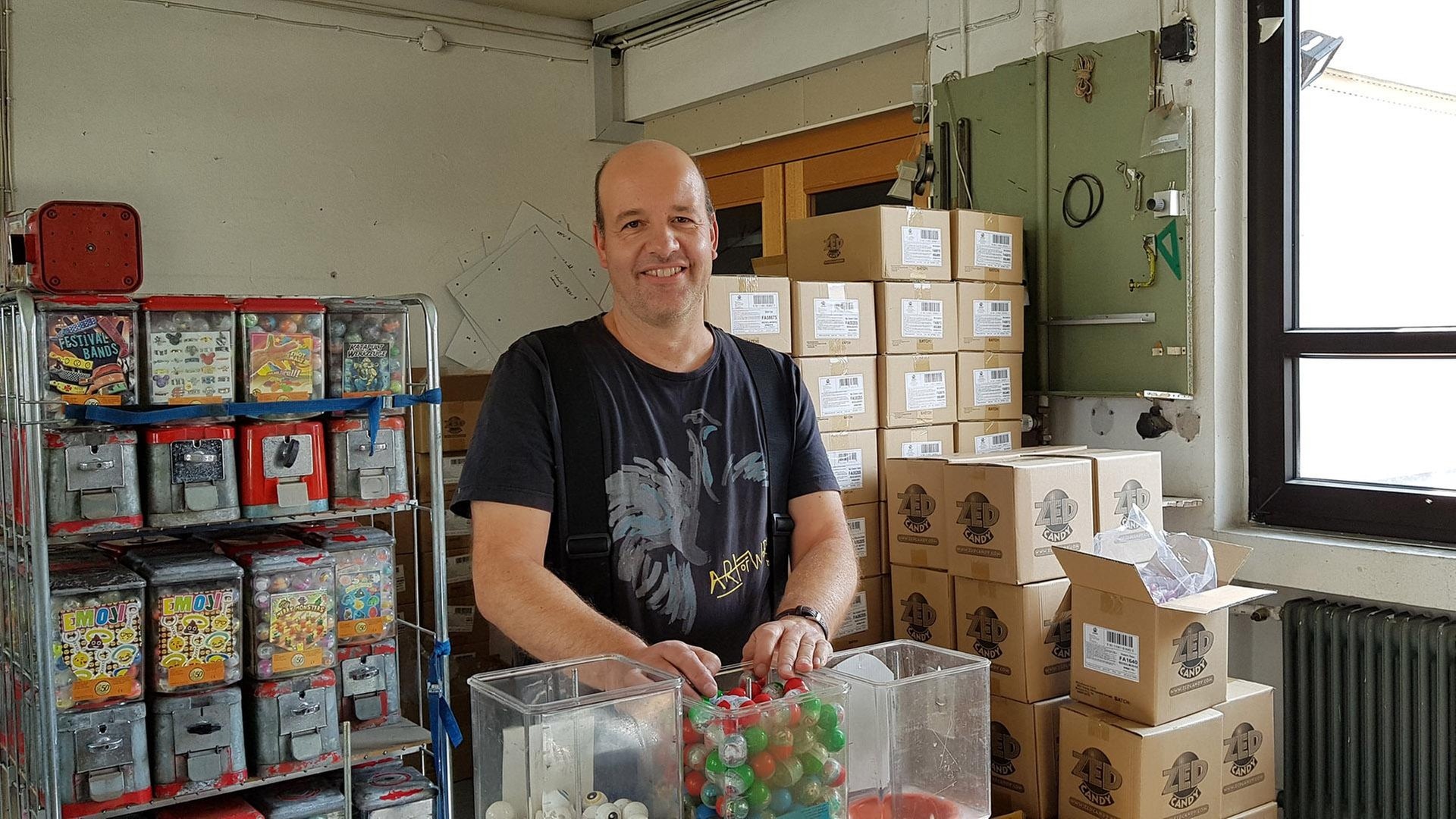 Heiko, der Kaugummimann (Foto: SWR3)