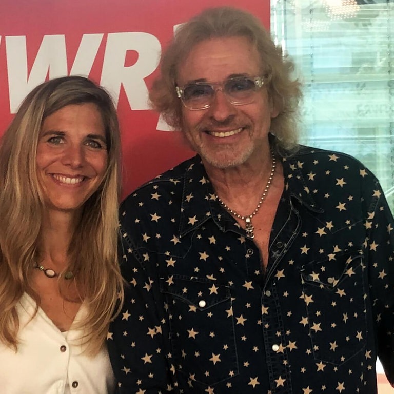 Thomas Gottschalk und Nicola Müntefering im SWR3-Studio (Foto: SWR3)