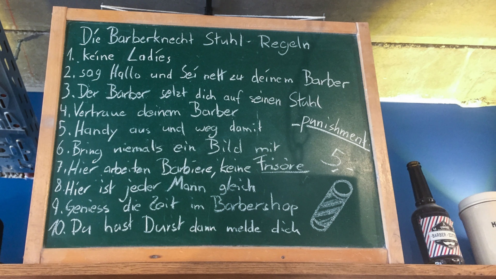 Foto: SWR3 Besuch im Barber-Shop (Foto: SWR3)