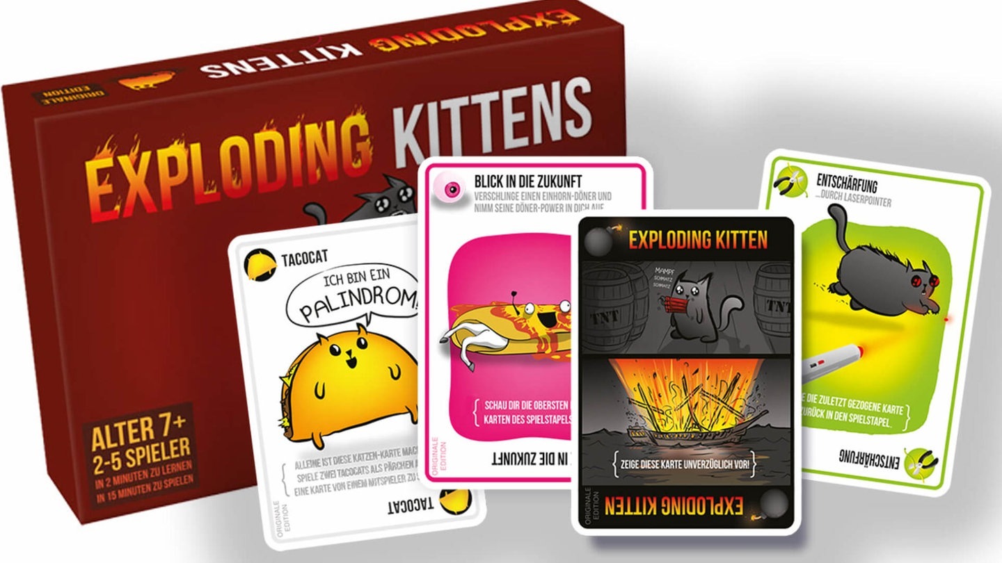 Foto: asmodee Exploding Kittens (Foto: asmodee)