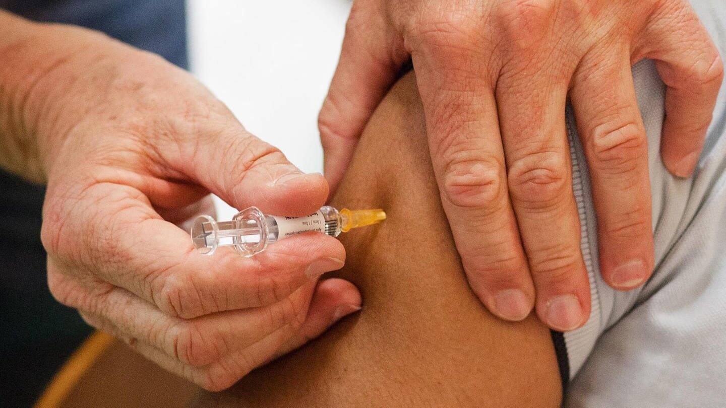 Spitze wird gesetzt für eine Impfung (Foto: dpa)