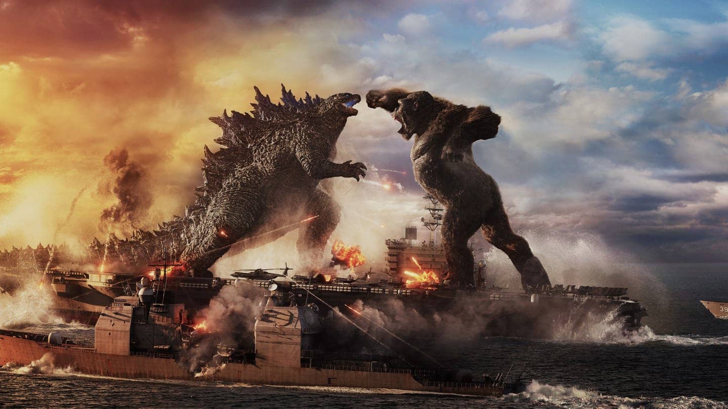 Szenenbilder aus dem Kino-Blockbuster „Godzilla vs. Kong“ (Foto: Courtesy of Warner Bros. Pictures and Legendary Pictures)