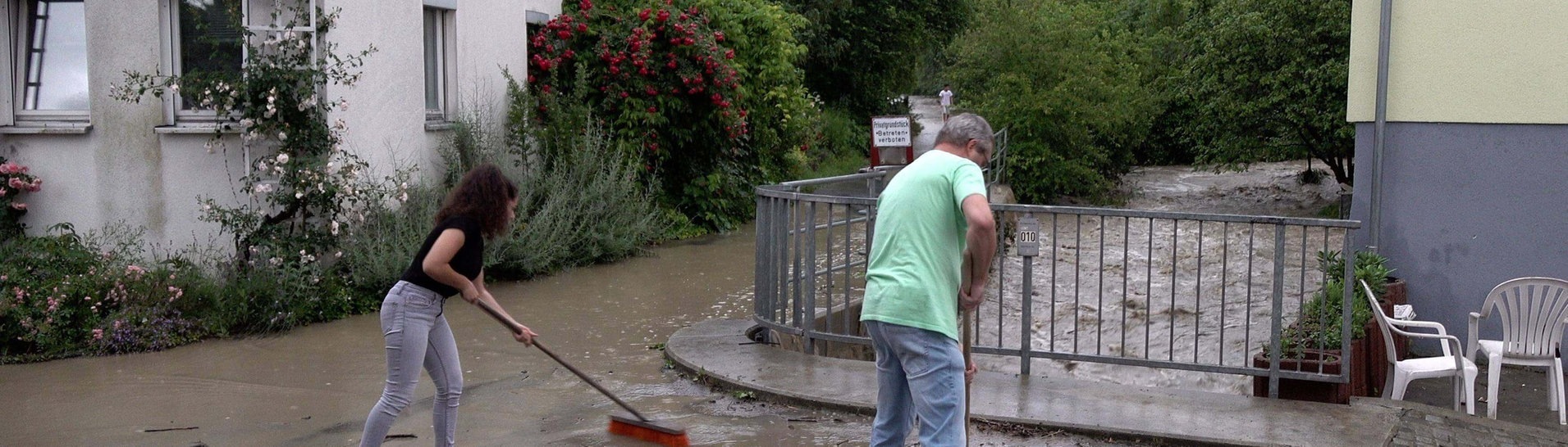 Unwetter in Reutlingen  (Foto: IMAGO, 7aktuellx/xAlexanderxImago)