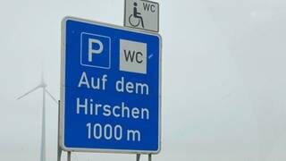 Wie entstehen Autobahn-Parkplatznamen? (Foto: Autobahn GmbH)