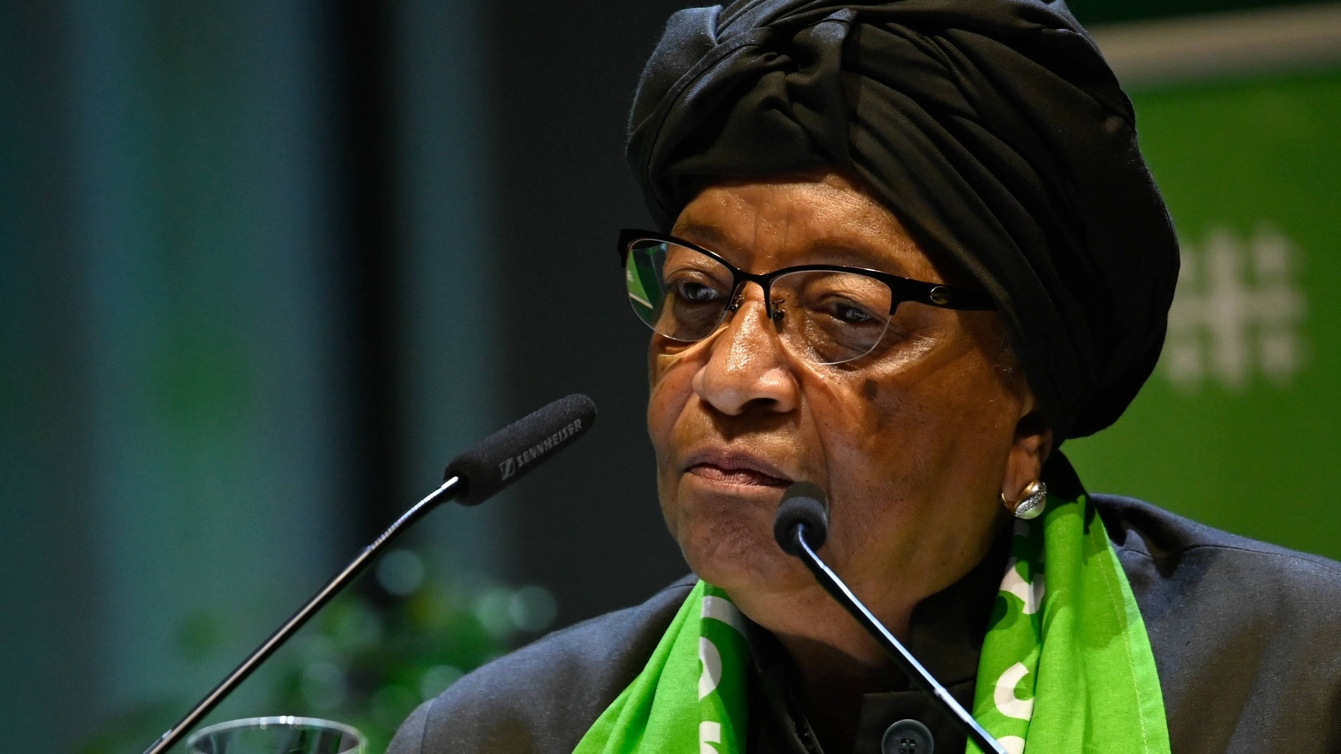 Foto: picture-alliance / Reportdienste, picture alliance / Flashpic | Jens Krick Ellen Johnson-Sileaf war die erste Frau, die in einer Wahl in das Amt des Staatsoberhauptes in Afrika gewählt wurde (Foto: picture-alliance / Reportdienste, picture alliance / Flashpic | Jens Krick)