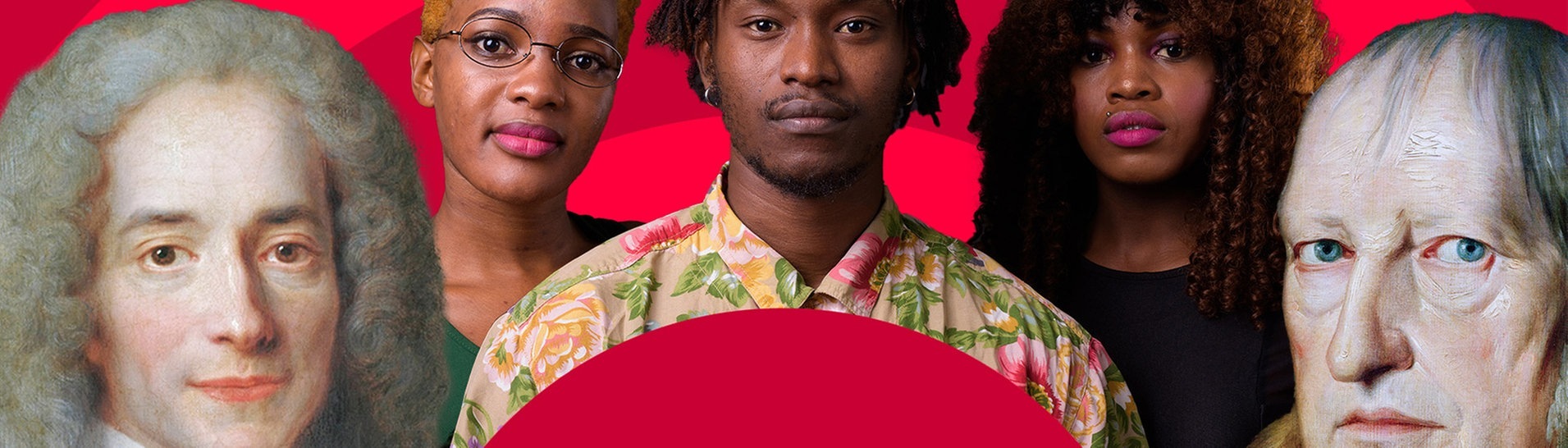 Die Entstehung von Rassismus: Voltaire, Kant, Hegel, People of Colour (Foto: picture-alliance / Reportdienste, picture alliance / akg-images | akg-images / André Held Zoonar | Toni Rantala. Collage: SWR3)