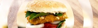 Veggie-Burger-Patty mit Blumenkohl