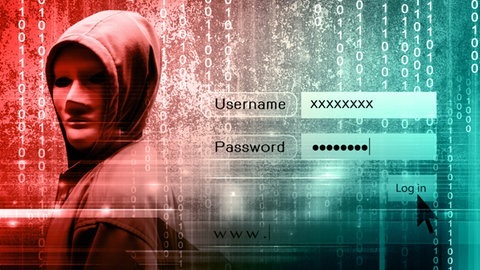 Hacker klaut Daten (Foto: IMAGO, imago images / agefotostock)