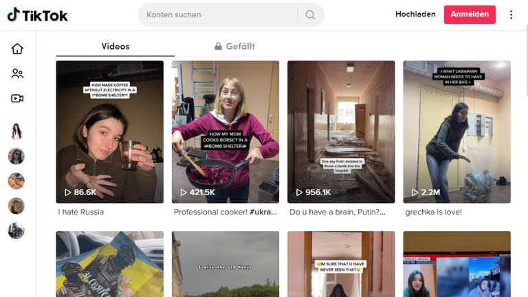 TikTok-Kanal von Valeria Shashenok (Foto: SWR3, TikTok-Kanal von Valeria Shashenok)