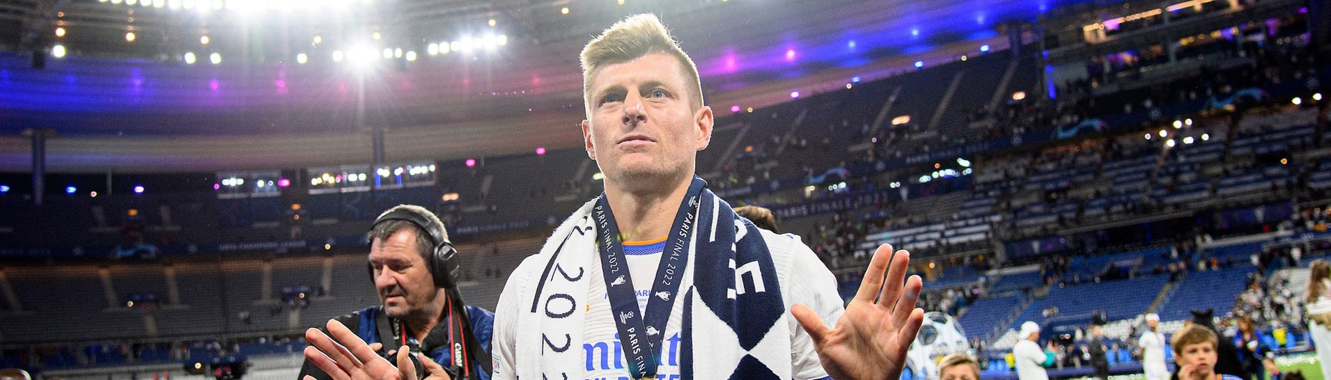 Toni Kross beim. Fussball Champions League Finale 2022. (Foto: picture-alliance / Reportdienste, picture alliance / SVEN SIMON | Anke Waelischmiller/SVEN SIMON)