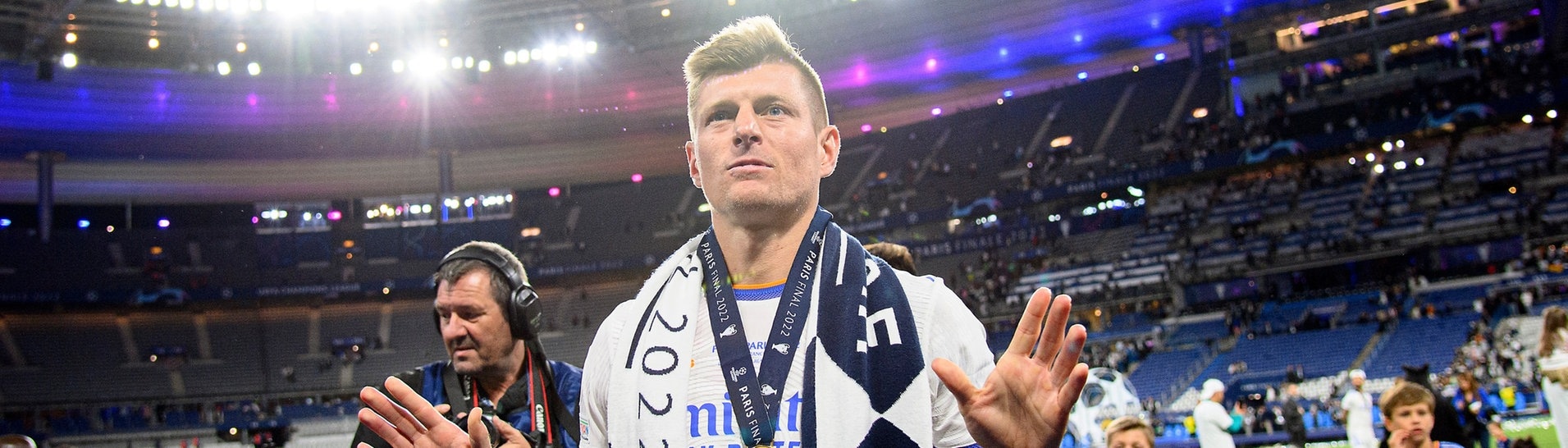 Toni Kross beim. Fussball Champions League Finale 2022. (Foto: picture-alliance / Reportdienste, picture alliance / SVEN SIMON | Anke Waelischmiller/SVEN SIMON)