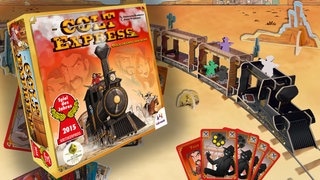 Ein Spiel für kalte Herbst-Abende: Colt Express! (Foto: Ludonaute) Ein Spiel für kalte Herbst-Abende: Colt Express!
