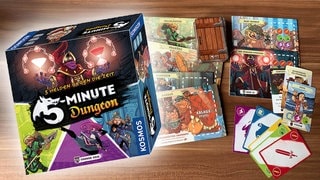 Im Herbst könnt ihr euch die Abende mit „5 Minute Dungeon“ auflockern. (Foto: Kosmos / SWR) Im Herbst könnt ihr euch die Abende mit „5 Minute Dungeon“ auflockern.