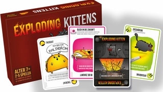 Das Kartenspiel „Exploding Kittens“ vertreibt jeden Herbst-Blues. (Foto: asmodee) Das Kartenspiel „Exploding Kittens“ vertreibt jeden Herbst-Blues.