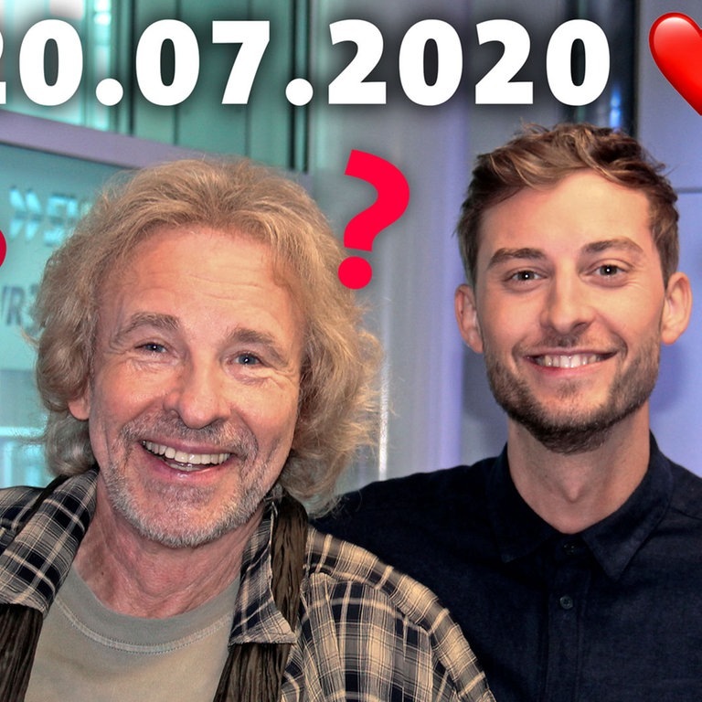 Thomas Gottschalk und Constantin Zöller: Was bedeutet das Datum? (Foto: SWR3)