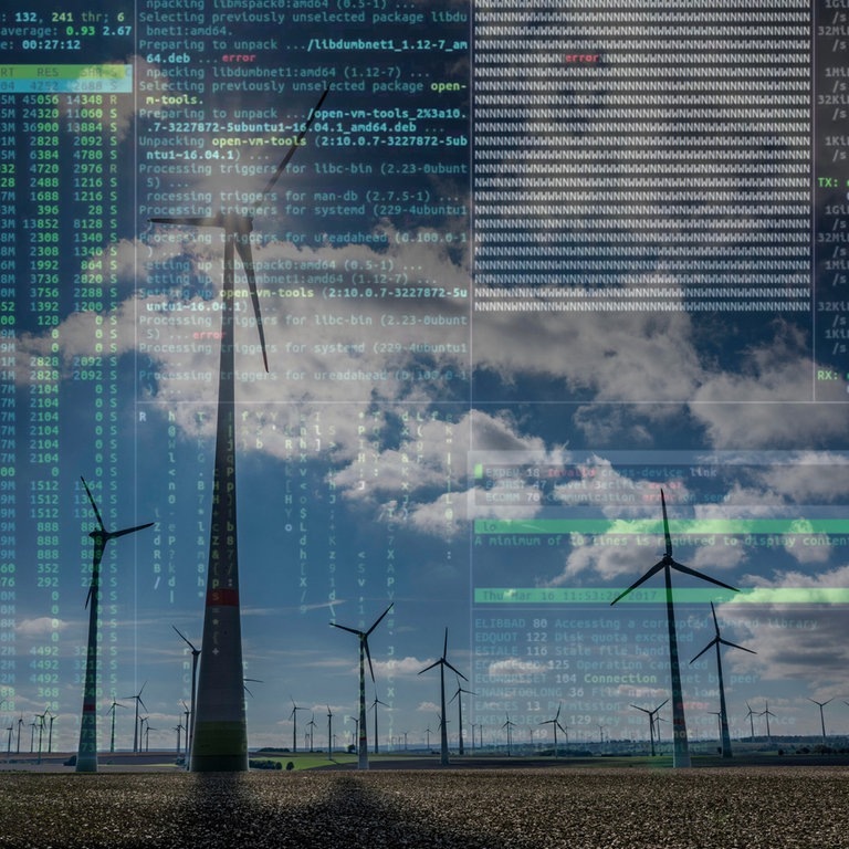 Windkraftwerke stehen auf einem Feld  (Foto: picture-alliance / Reportdienste, picture alliance / Jochen Tack | Jochen Tack)