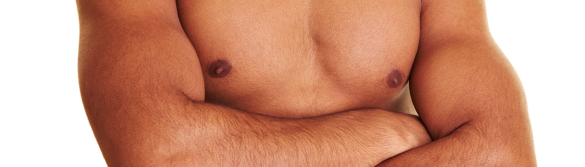 Nackter männlicher Oberkörper mit Brustwarzen (Foto: AdobeStock / Robert Kneschke)