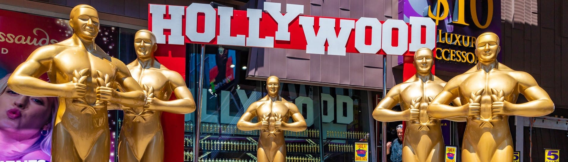 Oscar Statuen in Hollywood (Foto: Adobe Stock/Sergii Figurnyi)