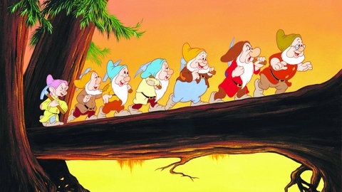 7 Zwerge Zeichentrick Walt-Disney-Film 