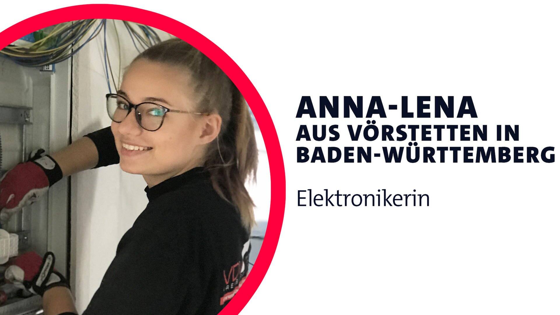 Anna-Lena aus Baden-Württemberg ist Elektronikerin (Foto: SWR3, Denis Volk)