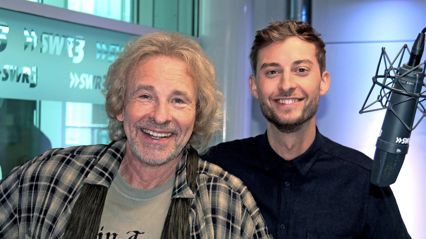 Thomas Gottschalk und Constantin Zöller (Foto: SWR/Markus Vogt)