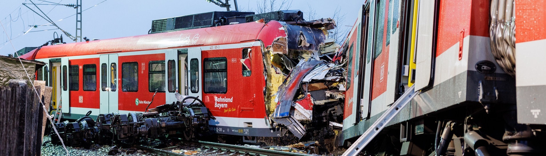 Zusammenstoß von Münchner S-Bahnen (Foto: dpa Bildfunk, picture alliance/dpa | Matthias Balk)