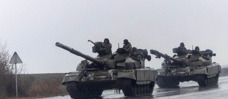 Russische Panzer in der Ukraine (Foto: Reuters)