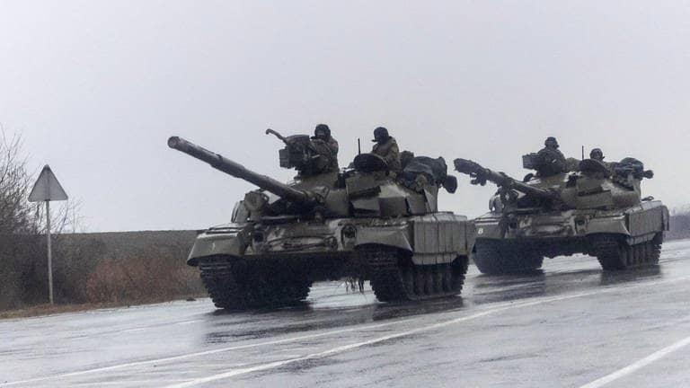 Russische Panzer in der Ukraine (Foto: Reuters)