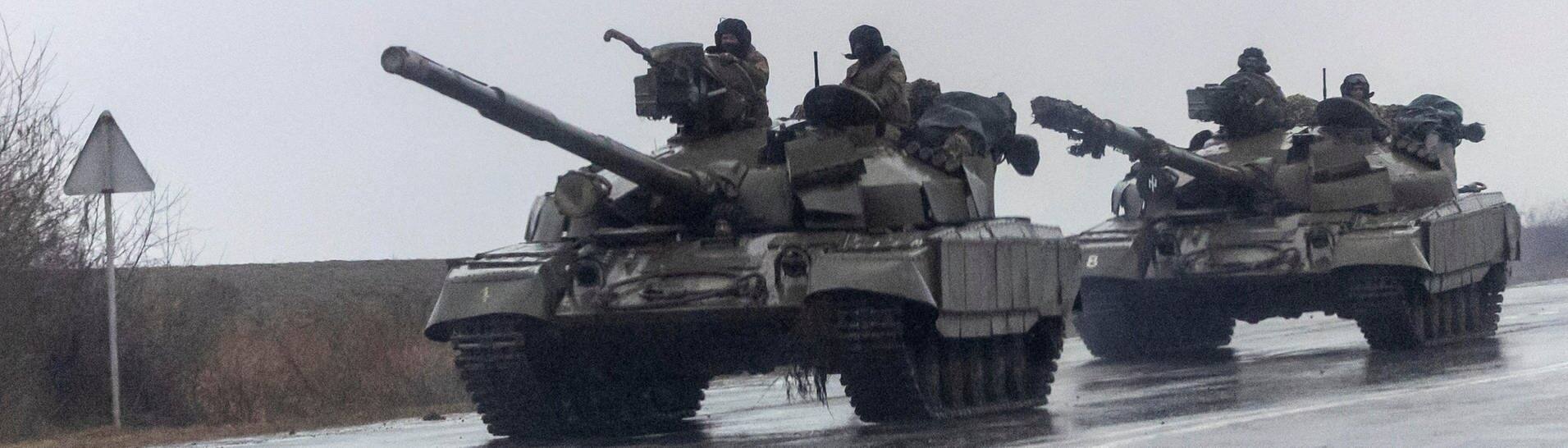 Russische Panzer in der Ukraine (Foto: Reuters)