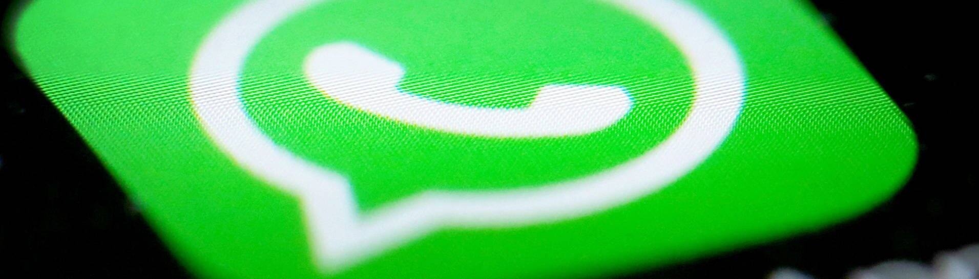 WhatsApp-Logo: WhatsApp testet neues Foto-Feature: Kommen bald selbstlöschende Bilder? (Foto: dpa Bildfunk, Picture Alliance)