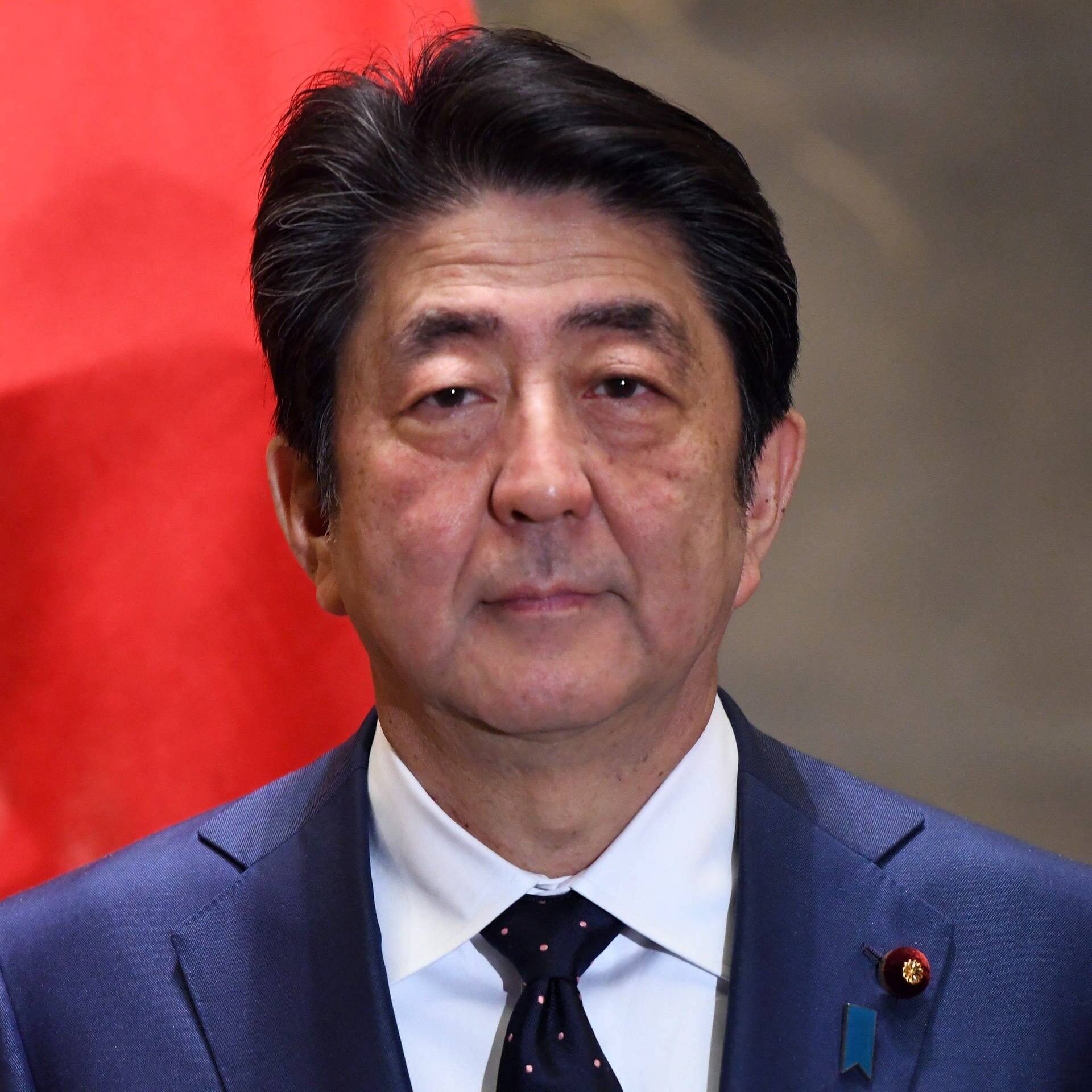 Japans Ex-Ministerpräsident Shinzo Abe (Foto: dpa Bildfunk, picture alliance/dpa | Maurizio Gambarini)