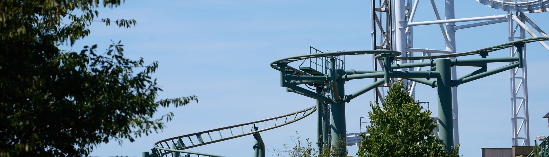 Aufnahme der Achterbahn im Wild- und Freizeitpark in Klotten.  (Foto: dpa Bildfunk, picture alliance/dpa | Thomas Frey)