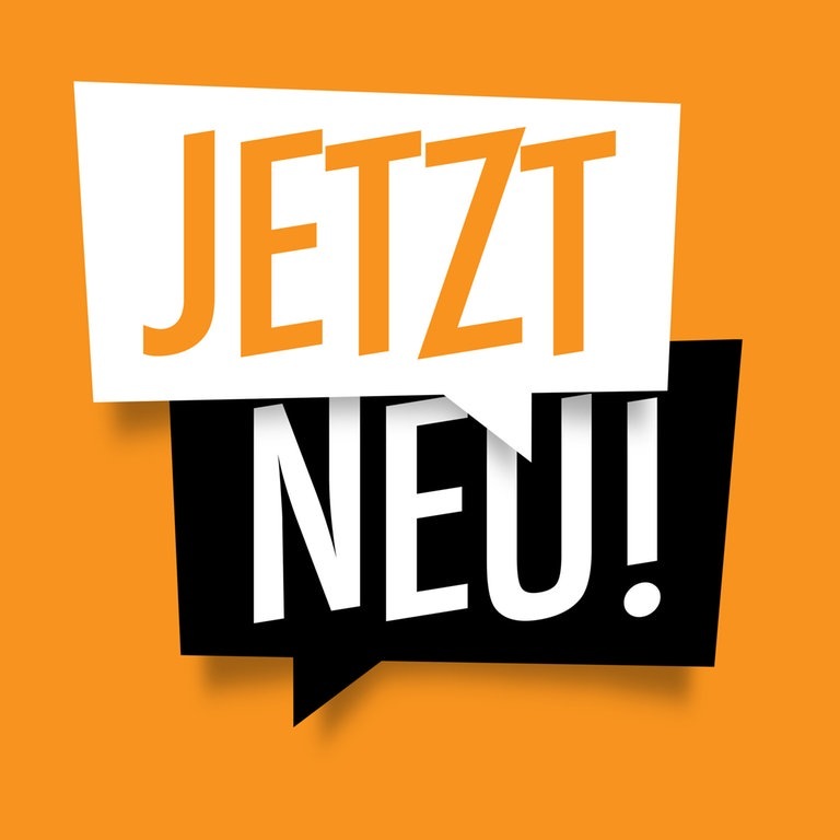 Jetzt Neu auf orangefarbenem Grund (Foto: IMAGO, Brad Pict)