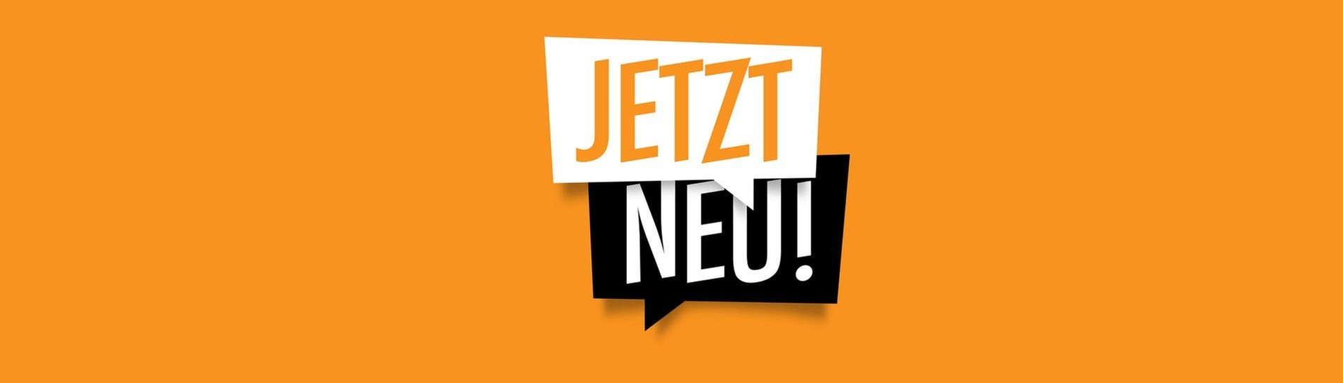Jetzt Neu auf orangefarbenem Grund (Foto: IMAGO, Brad Pict)