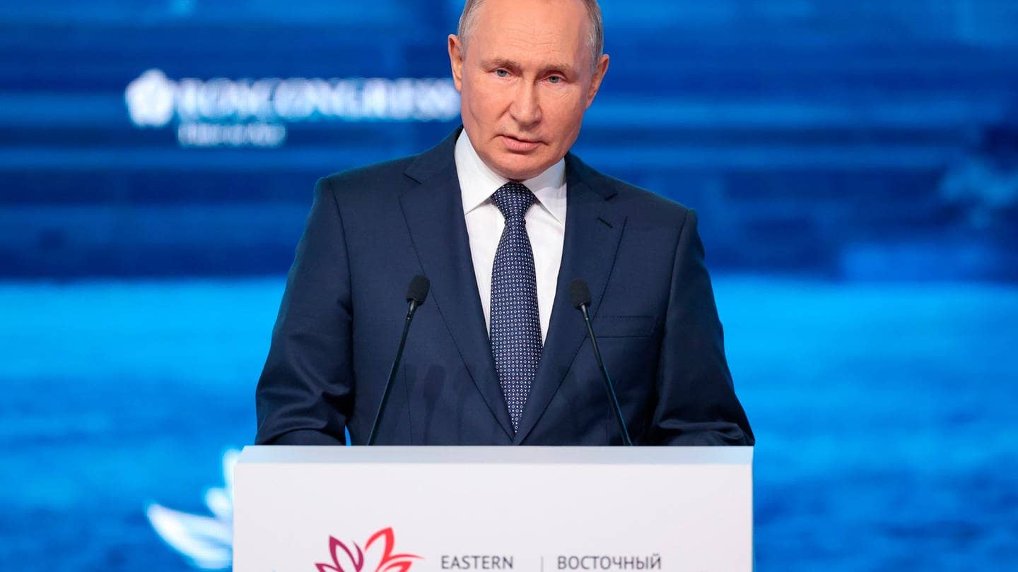 Russlands Präsident Wladimir Putin (Foto: dpa Bildfunk, picture alliance/dpa/Pool TASS Host Photo Agency/AP | Sergei Bobylev)