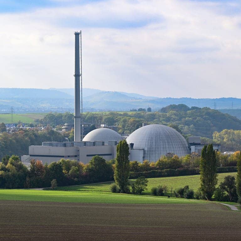Das Atomkraftwerk Neckarwestheim (Foto: dpa Bildfunk, picture alliance/dpa/Deutsche Presse-Agentur GmbH | Bernd Weißbrod)